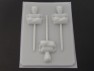 192sp Strong Ranger Face and Torso Chocolate or Hard Candy Lollipop Mold